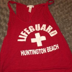Life guard tank top